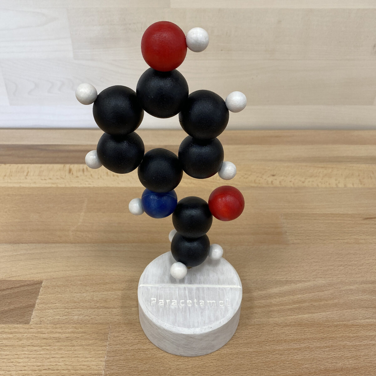 Paracetamol molecule model
