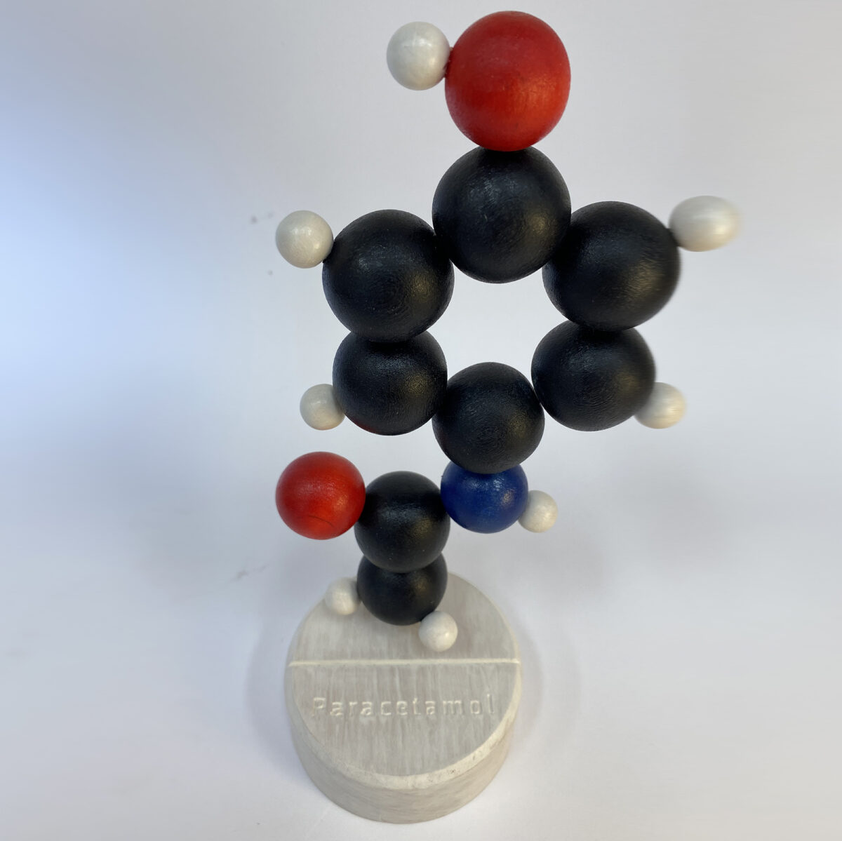 Paracetamol molecule model