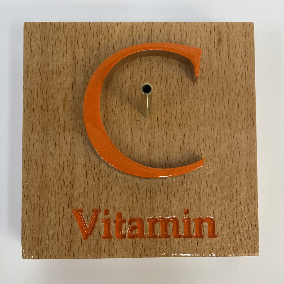 Vitamin-C molecule model