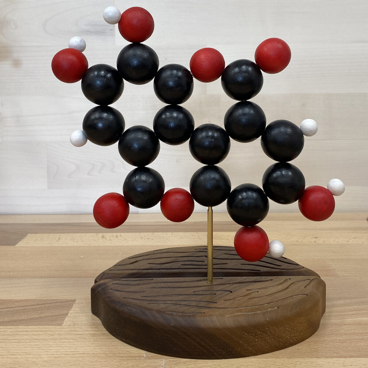Ellagic Acid Molecule Model
