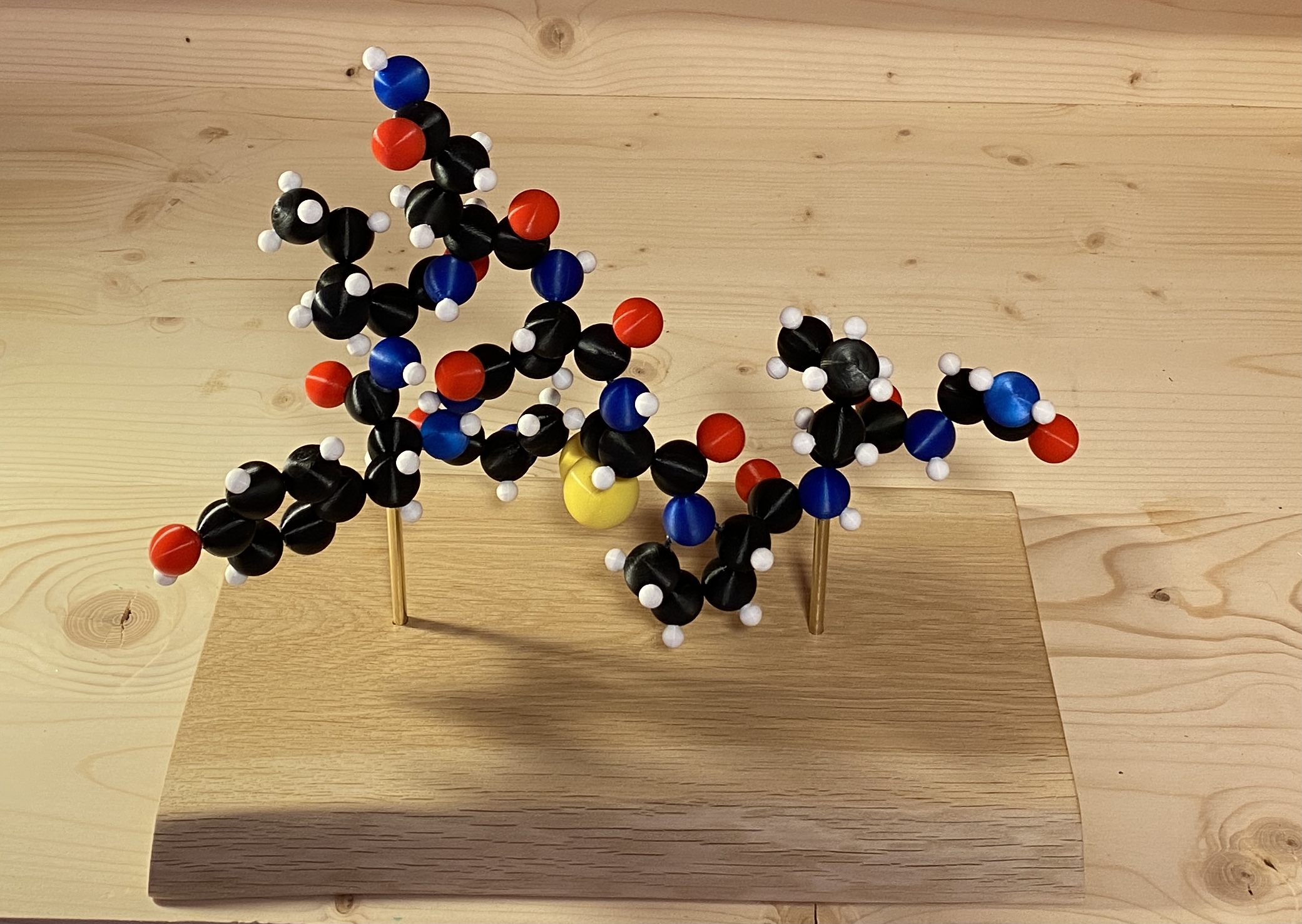 oxytocin molecule model