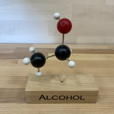 Alcohol molecule model